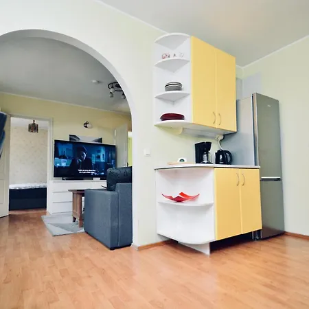 شقة Spacious With Balcony تالين